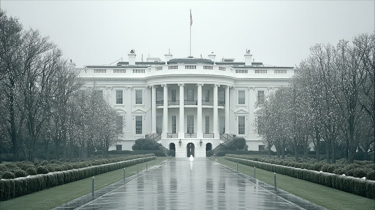 White smoke from the White House