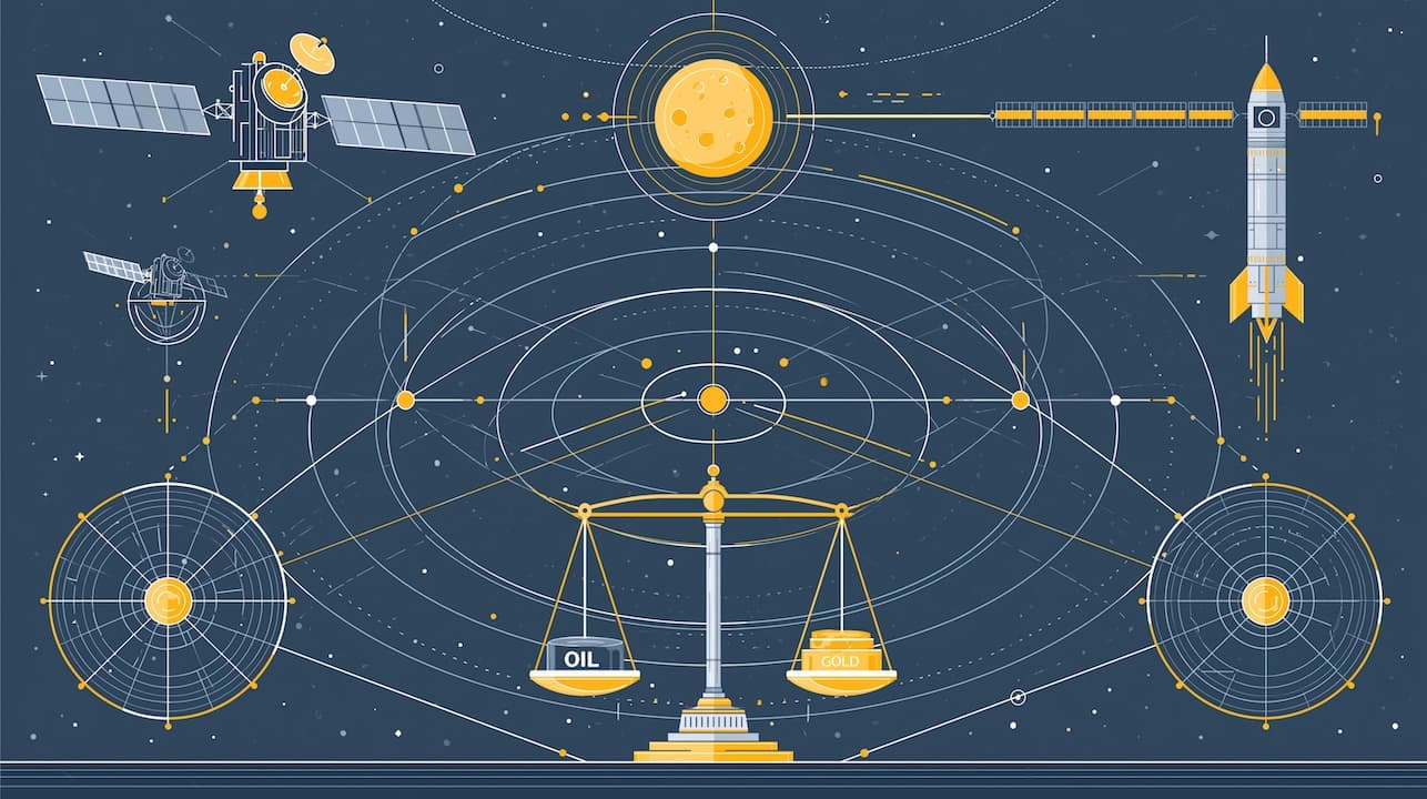 Pétrole, taux, or et le supercycle de la souveraineté (espace, défense)