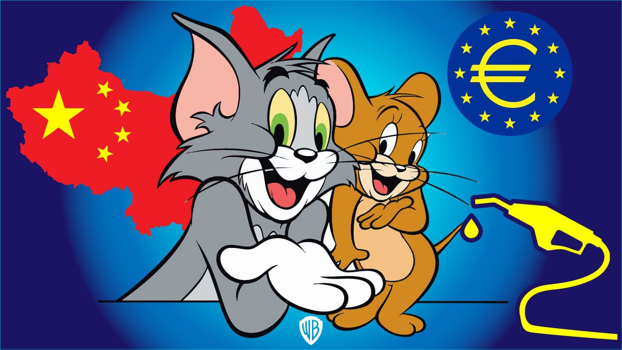 Tom & Jerry, Oil, China and European Banks