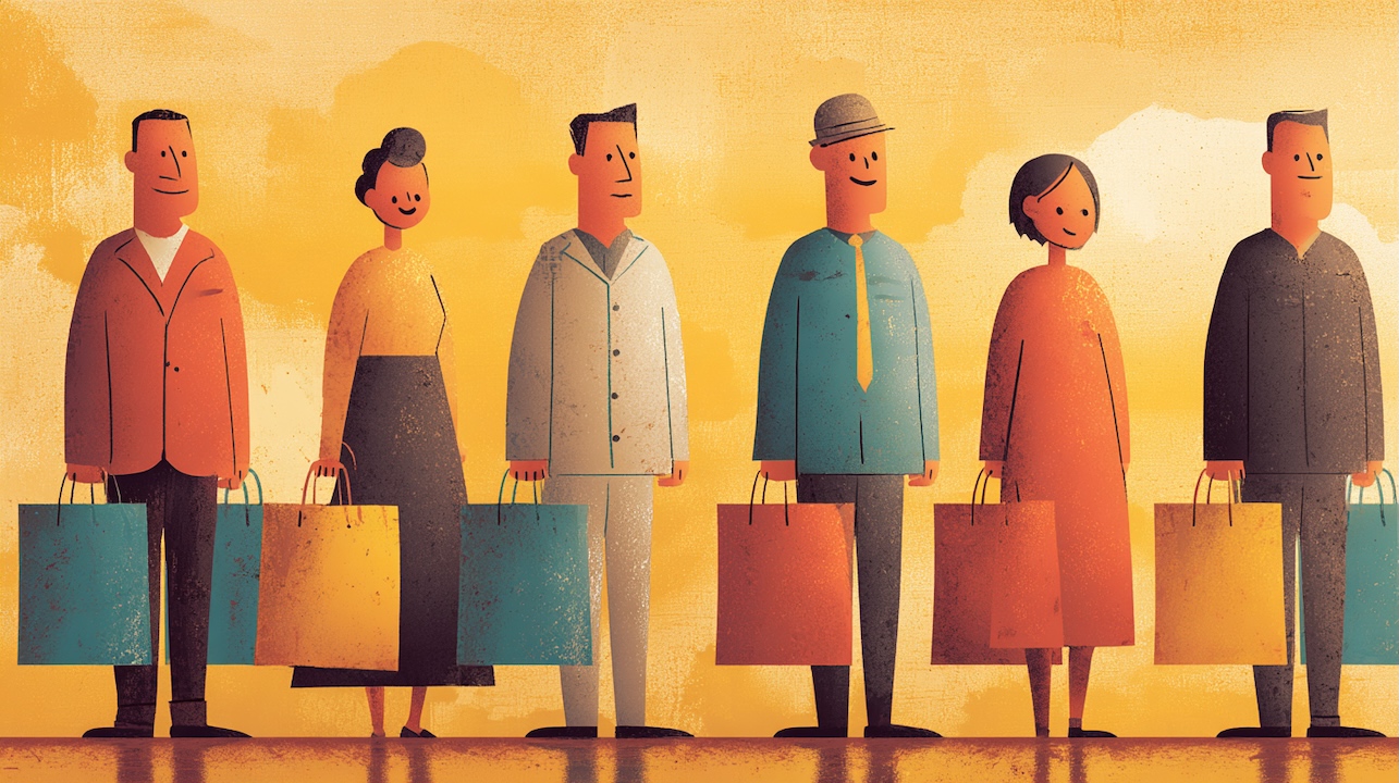 Image: Tüketiciler seçmen, vergi iadeleri ve bono getirileri